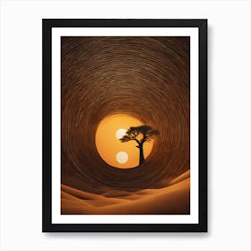 Yin And Yang Art Print