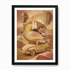 Vw Beetle 1 Art Print