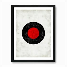 Japanese Flag Art Print