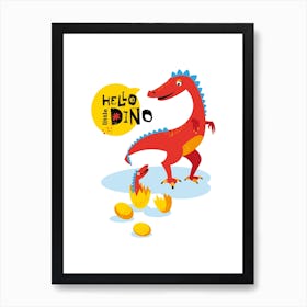 Dino Art Print