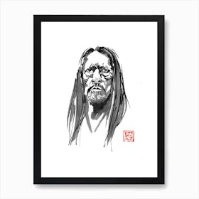 Machete Art Print