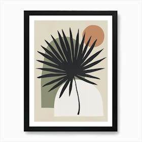 Floral and tropical botanical 17 Art Print