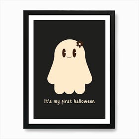 My First Halloween Art Print