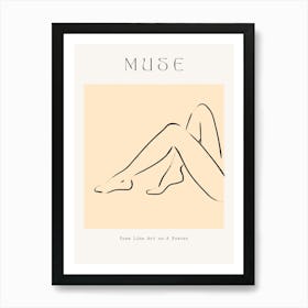 Muse art Art Print