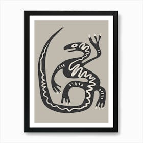 Lizard 3 Art Print