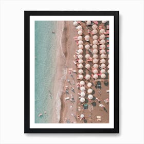 Aerial Beach Art Print