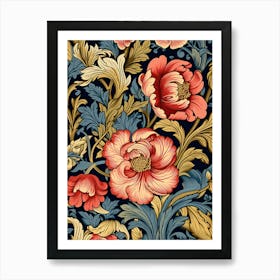 Floral Pattern 3 Art Print