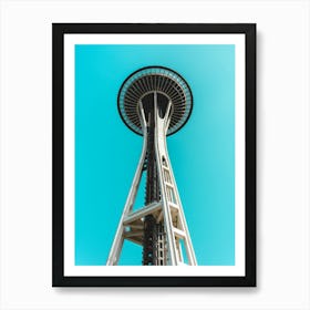 Space Needle In Seattle Art Print