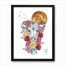 Taurus Bull Art Print