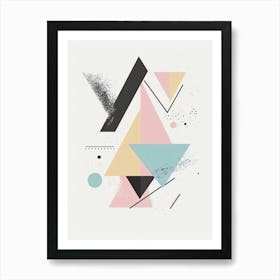 Abstract Geometric Pattern 15 Art Print