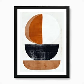 Static Patterns Bauhaus Minimalist Poster