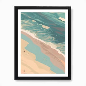 Boho Beach Art Print