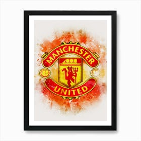 Manchester United 2 Art Print
