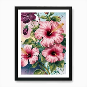 Hibiscus 2 Art Print