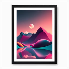 Abstract Landscape Art Print