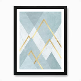 Conceptual geometric art 3 Art Print