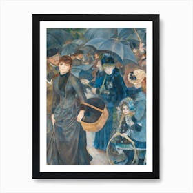 The Umbrellas, Pierre-Auguste Renoir Art Print