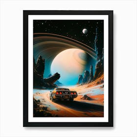 Ultimate Space Race Art Print