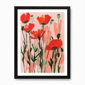 Poppies 69 Art Print