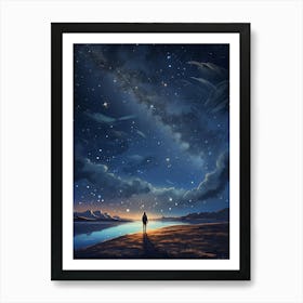 Starry Night 1 Art Print