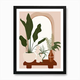 Houseplants 8 Art Print