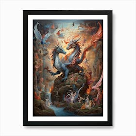 Dragons Art Print