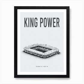 King Power Stadium Leicester City Fc Stadium Art Print