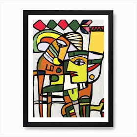 The Egyptian Horse Art Print