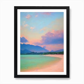 Langkawi Beach Langkawi Island Malaysia Monet Style Art Print