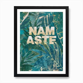 Namaste Jungle Art Print