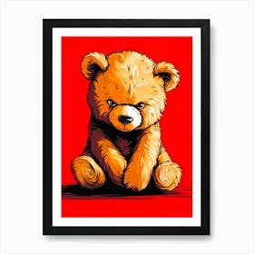 Teddy Bear 1 Art Print