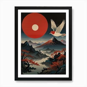 Bird In Flight Art Print