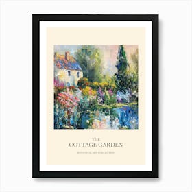 Cottage Garden Poster Garden Melodies 11 Art Print