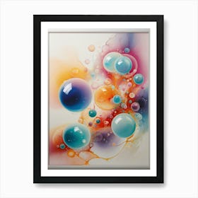 Bubbles 16 Art Print