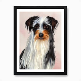 Chinese Crested Watercolour Dog Art Print