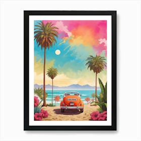 Cali Vibe Art Print 1 Art Print