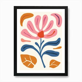 Flower Painting 8 Art Print