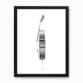 Cello Line Art Illustration 3 Art Print