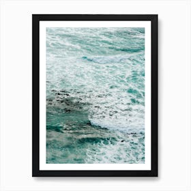 Green Sea Art Print