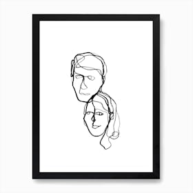 The Coopers Art Print