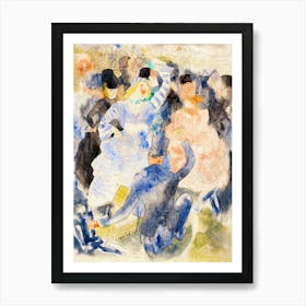 Nana At The Races, Charles Demuth Art Print