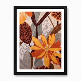 Fall Botanicals Daffodil 2 Art Print