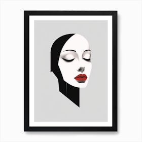 Woman's Sorrow Art Print