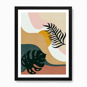 Tropical Leaves 19 Art Print