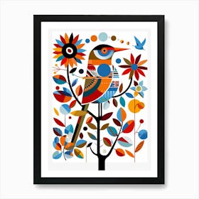 Bird In A Tree 5 Art Print