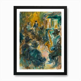 Jazz Band Art Print