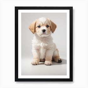 Golden Retriever Puppy 2 Art Print