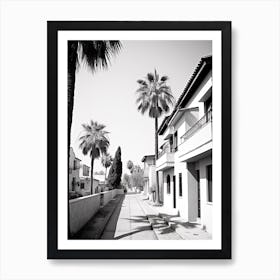 Antalya, Turkey, Photography In Black And White 8 Art Print