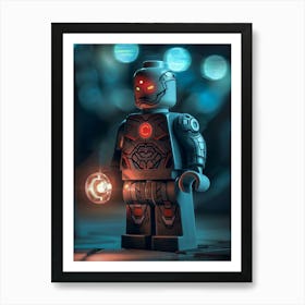 Lego Iron Man Art Print