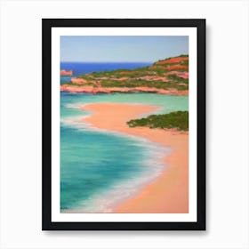 Cala Tarida Ibiza Spain Monet Style Art Print